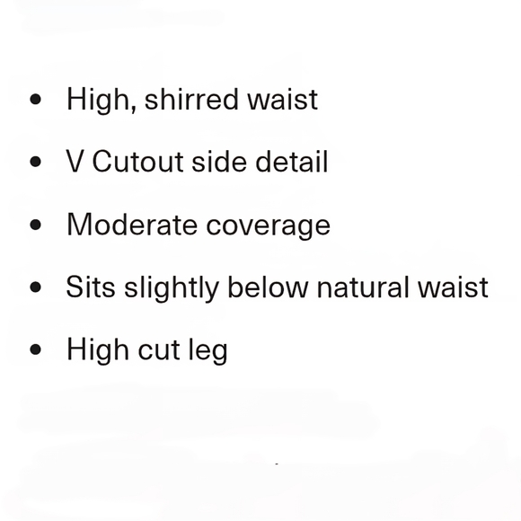 Trina Turk Monaco Solid High Waist Bottom Pink Size 4 - Picture 11 of 16